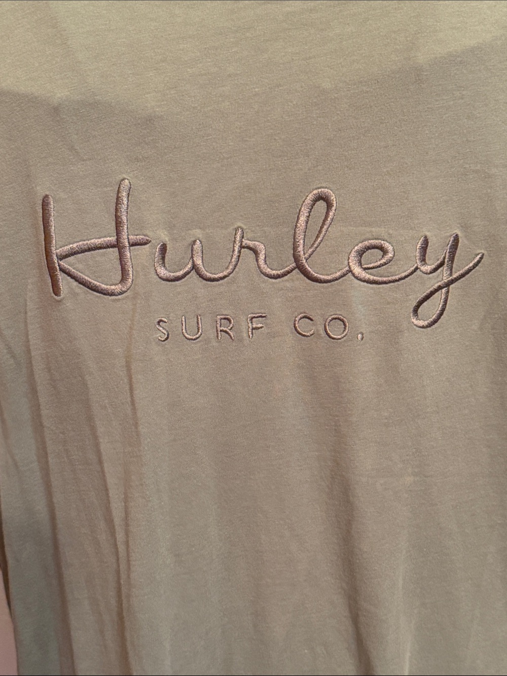 🛹🛹🛹BOGOHO🛹🛹🛹Hurley Embroidered Logo Tee - Olive Green-2XLT